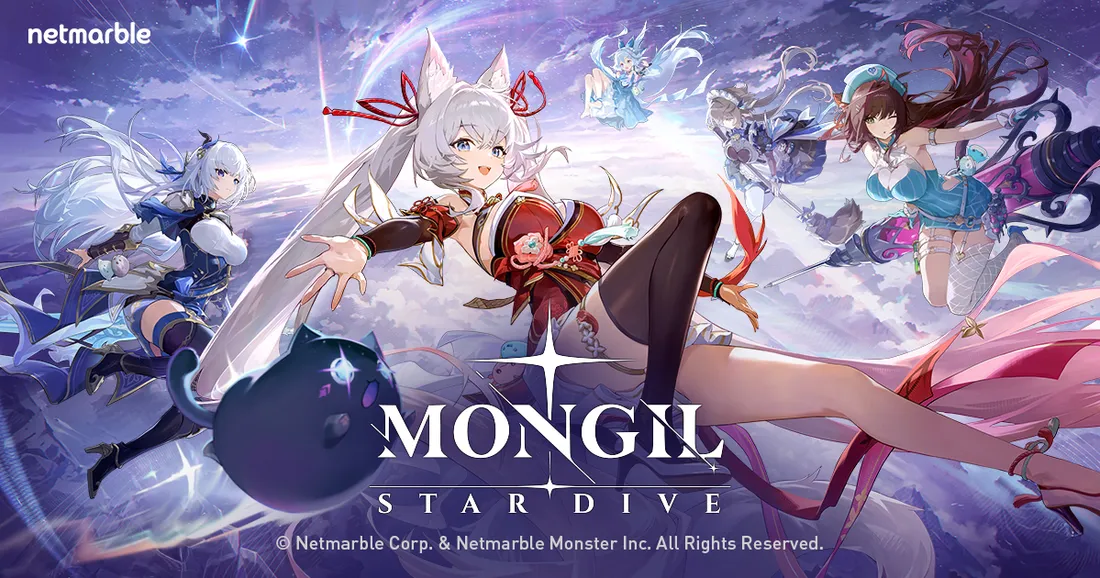 《魔御：STAR DIVE》角色群像主視覺